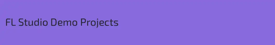 FL Studio Demo Projects